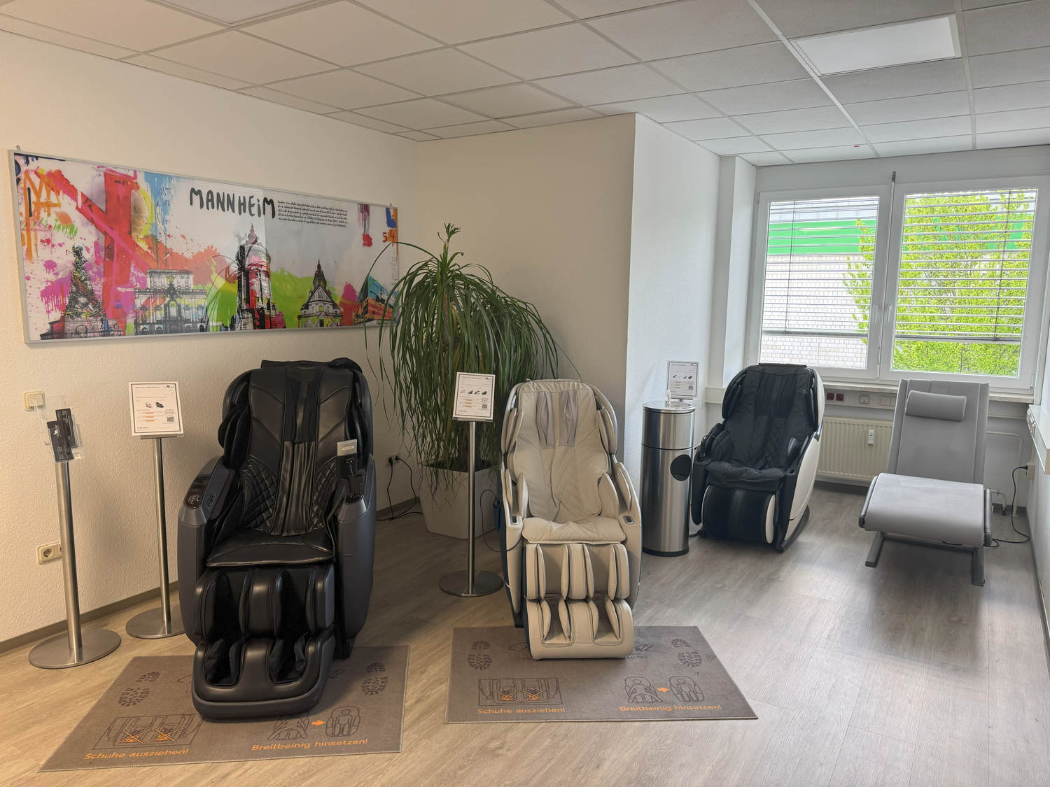 Exhibition Mannheim - Massage chair world