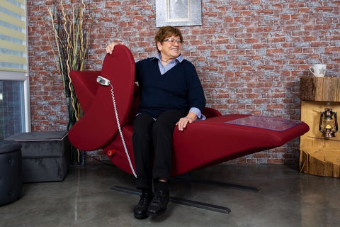 Allgäuer massage technique therapy rocking couch Volare Care