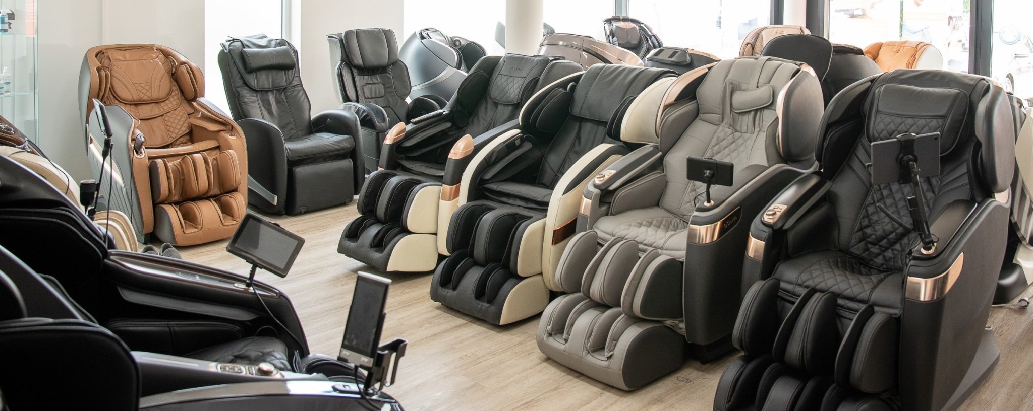 Massage chair exhibits - Massage chair world