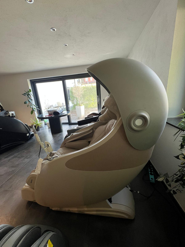 Alpha Techno AT 8701 Shoulder mixer Exhibitor in beige