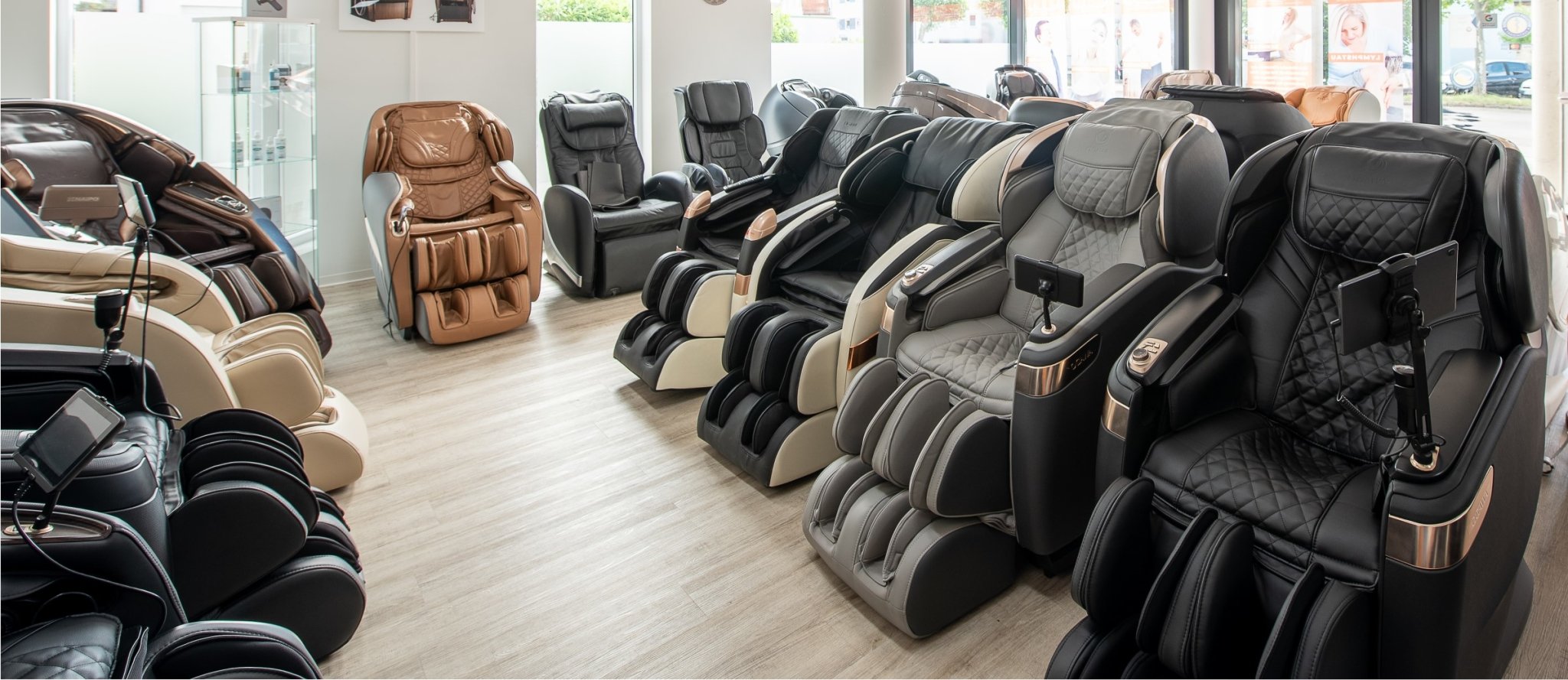 Massage Chair World exhibition and showroom with expert advice