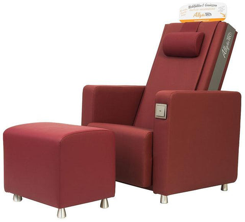 The AllgäuTech SENATOR for seniors-massage-chair-divers-artificial-leather-massage-chair world