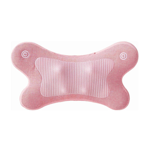 Massage Cushion SYNCA iPuffy Massager Light Pink Cotton Massage Chair World